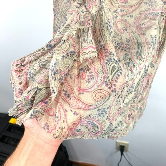 Y2k Juicy Couture Sheer Ruffle Mini Dress - Picture 10 of 12